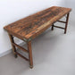Rustic Folding Table (68.25x21.75) Reclaimed Wood Dining, Kitchen Island B105