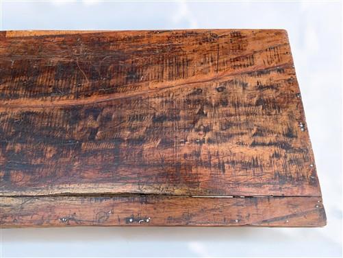 Rustic Folding Table (68.25x21.75) Reclaimed Wood Dining, Kitchen Island B105