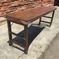 Home & Living > Furniture > Dining Room Furniture > Kitchen & Dining Tables - Rustic Folding Table (68.5x22.5) Reclaimed W...