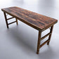 Home & Living > Furniture > Dining Room Furniture > Kitchen & Dining Tables - Rustic Folding Table (67.75x22) Reclaimed Wo...