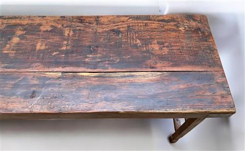 Home & Living > Furniture > Dining Room Furniture > Kitchen & Dining Tables - Rustic Folding Table (67.75x22) Reclaimed Wo...