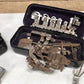 Sewing Machine attachments - Greist White Rotary Vintage Sewing Machine Attachments, Sewing Parts Metal Box, by The Old Gr...