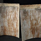 5 Galvanized Tin Sheets, Roof Ceiling Sink Backsplash, Architectural Salvage A35