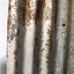Corrugated tin - 9 Galvanized Tin Strips, Roof Ceiling Sink Backsplash, Architectural Salvage A36 by The Old Grainery (bac...