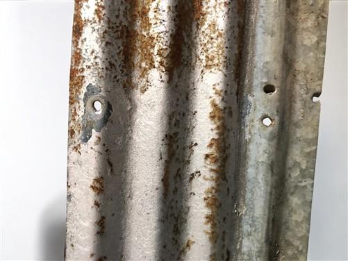 Corrugated tin - 9 Galvanized Tin Strips, Roof Ceiling Sink Backsplash, Architectural Salvage A36 by The Old Grainery (bac...