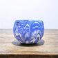 Pottery - Ozark Roadside Tourist Pottery, Blue Drip Hanging Pot Planter, Horrine Style E by The Old Grainery (american fol...