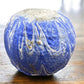 Pottery - Ozark Roadside Tourist Pottery, Blue Drip Hanging Pot Planter, Horrine Style E by The Old Grainery (american fol...