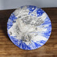 Ozark Roadside Tourist Pottery, Blue Drip Hanging Pot Planter, Horrine Style F