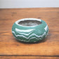 Pottery - Ozark Roadside Tourist Pottery, Green Drip Jardeniere Planter, Horrine Style G by The Old Grainery (americana po...