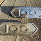 Truck emblems - 1950s Dodge Truck D100 Set Chrome Badge Emblems, Vintage Dodge Script 1781382 by The Old Grainery (100, 17...