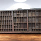 Printer Drawer Wood Block Typeset Tray, Letterpress Thimble Shell Display, A43