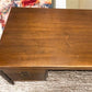 Desk - Home Office Desk, Vintage Executive Desk, Library Law Office Desk, Wood Desk by The Old Grainery (Executive desk, H...
