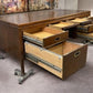 Desk - Home Office Desk, Vintage Executive Desk, Library Law Office Desk, Wood Desk by The Old Grainery (Executive desk, H...
