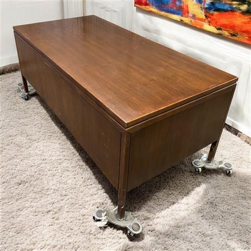 Desk - Home Office Desk, Vintage Executive Desk, Library Law Office Desk, Wood Desk by The Old Grainery (Executive desk, H...