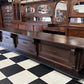 15'8" Store Counter Display Table, Mercantile Showcase, Bar Front Kitchen Island