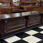 15'8" Store Counter Display Table, Mercantile Showcase, Bar Front Kitchen Island