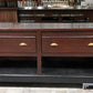 15'8" Store Counter Display Table, Mercantile Showcase, Bar Front Kitchen Island