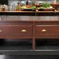 15'8" Store Counter Display Table, Mercantile Showcase, Bar Front Kitchen Island
