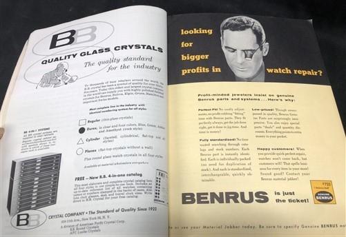 Catalog - Watch Part Catalog, 1957 WMDAA Book, Watch Material Distributers Parts by The Old Grainery (1957, advertising, c...