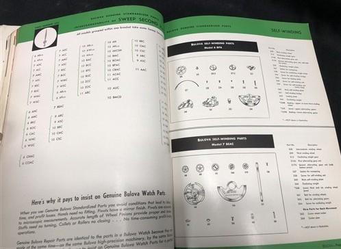 Catalog - Watch Part Catalog, 1957 WMDAA Book, Watch Material Distributers Parts by The Old Grainery (1957, advertising, c...