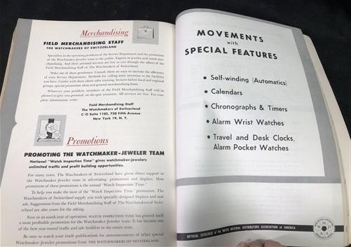 Catalog - Watch Part Catalog, 1957 WMDAA Book, Watch Material Distributers Parts by The Old Grainery (1957, advertising, c...