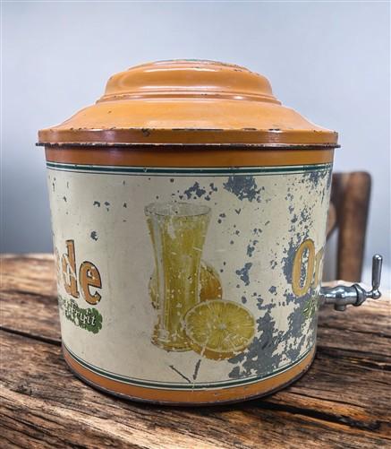 advertising - 1930s Lashs Orangeade Counter Dispenser, Soda Fountain Drug Store Advertising, by The Old Grainery (1930s ad...