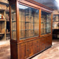 10' Retail Store Display Cabinet, Vintage Bookcase, Backbar, Display Case, C