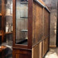 10' Retail Store Display Cabinet, Vintage Bookcase, Backbar, Display Case, C