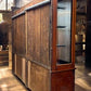 10' Retail Store Display Cabinet, Vintage Bookcase, Backbar, Display Case, C