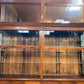 10' Retail Store Display Cabinet, Vintage Bookcase, Backbar, Display Case, C