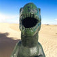 T-Rex Dinosaur Statue, Outdoor 6' Jurassic Park Style Yard Decor, Cast Aluminum