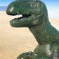 T-Rex Dinosaur Statue, Outdoor 6' Jurassic Park Style Yard Decor, Cast Aluminum