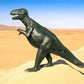T-Rex Dinosaur Statue, Outdoor 6' Jurassic Park Style Yard Decor, Cast Aluminum