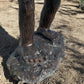 Dinosaur - Big Foot Sasquatch Statue, 93" Life Size Outdoor Yard Art, Cast Aluminum by The Old Grainery (aluminum, Big Foo...