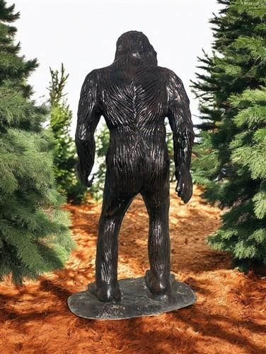 Dinosaur - Big Foot Sasquatch Statue, 93" Life Size Outdoor Yard Art, Cast Aluminum by The Old Grainery (aluminum, Big Foo...