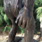 Dinosaur - Big Foot Sasquatch Statue, 93" Life Size Outdoor Yard Art, Cast Aluminum by The Old Grainery (aluminum, Big Foo...