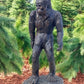 Dinosaur - Big Foot Sasquatch Statue, 93" Life Size Outdoor Yard Art, Cast Aluminum by The Old Grainery (aluminum, Big Foo...