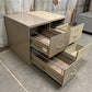 Pair of 29" Vertical File Cabinets, Steelcase & Hon, Vintage Metal 2 Drawer File