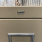 Pair of 29" Vertical File Cabinets, Steelcase & Hon, Vintage Metal 2 Drawer File