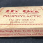 Collectible - Vintage Hy Gee Prophylactic, No. 35 Single Tubes, Original Box, Condoms by The Old Grainery (3 pack, collect...