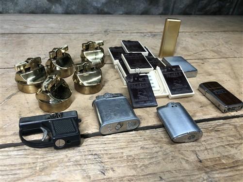 Zippo Ronson Lighters, Accessories, Inserts Pocket Lighters, Vintage Lot
