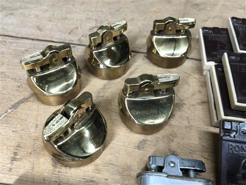 Zippo Ronson Lighters, Accessories, Inserts Pocket Lighters, Vintage Lot