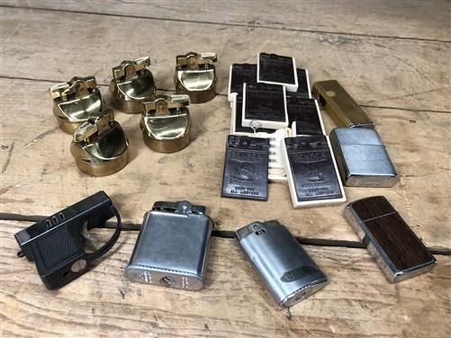Zippo Ronson Lighters, Accessories, Inserts Pocket Lighters, Vintage Lot