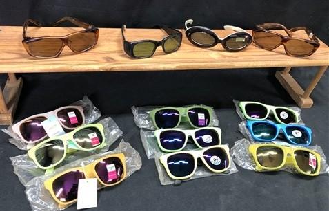 Sunglasses - Vintage Sunglasses, Retro Glasses, NOS, Some Color Changing Frames, by The Old Grainery (color change, colors...