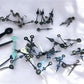 Clock parts - Lot Vintage Clock Hands, Seconds Minutes Hour, Parts/Repair, Steampunk B by The Old Grainery (art, clock han...