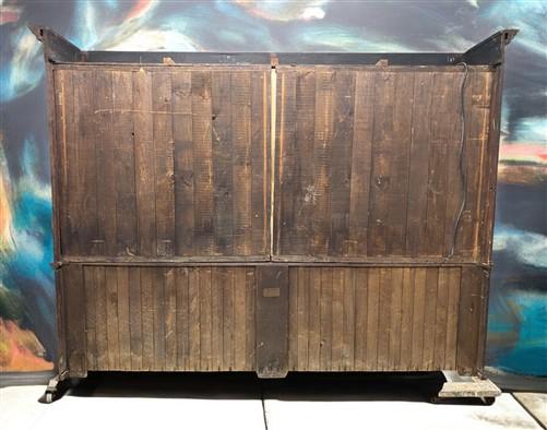 Retail Store Display Cabinet, Vintage 10' Bookcase, Backbar, Display Case, D