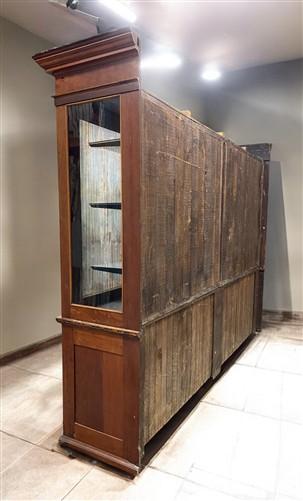 Retail Store Display Cabinet, Vintage 10' Bookcase, Backbar, Display Case, D