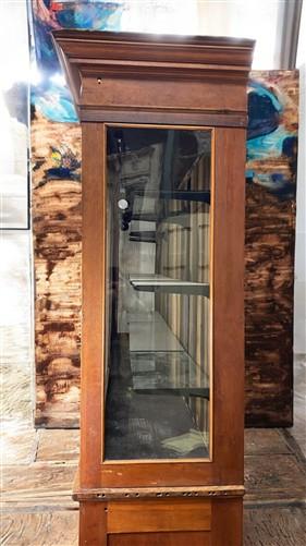 Retail Store Display Cabinet, Vintage 10' Bookcase, Backbar, Display Case, D