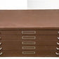 Industrial Flat File Cabinet, Vintage Blueprint Map Drawer Chest, Drafting, C