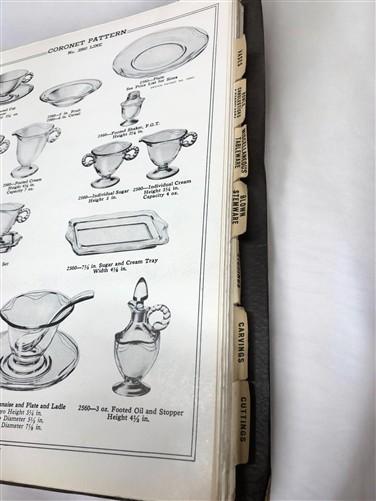 Catalog - 1941 Fostoria Glass Company Fine Table Glassware Catalogue Catalog by The Old Grainery (1941, business, Catalog)